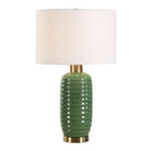 Oakley Table Lamp in Green by Keiichi