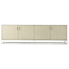 Fisher Media Console in Overcast - Small by Theodore Alexander