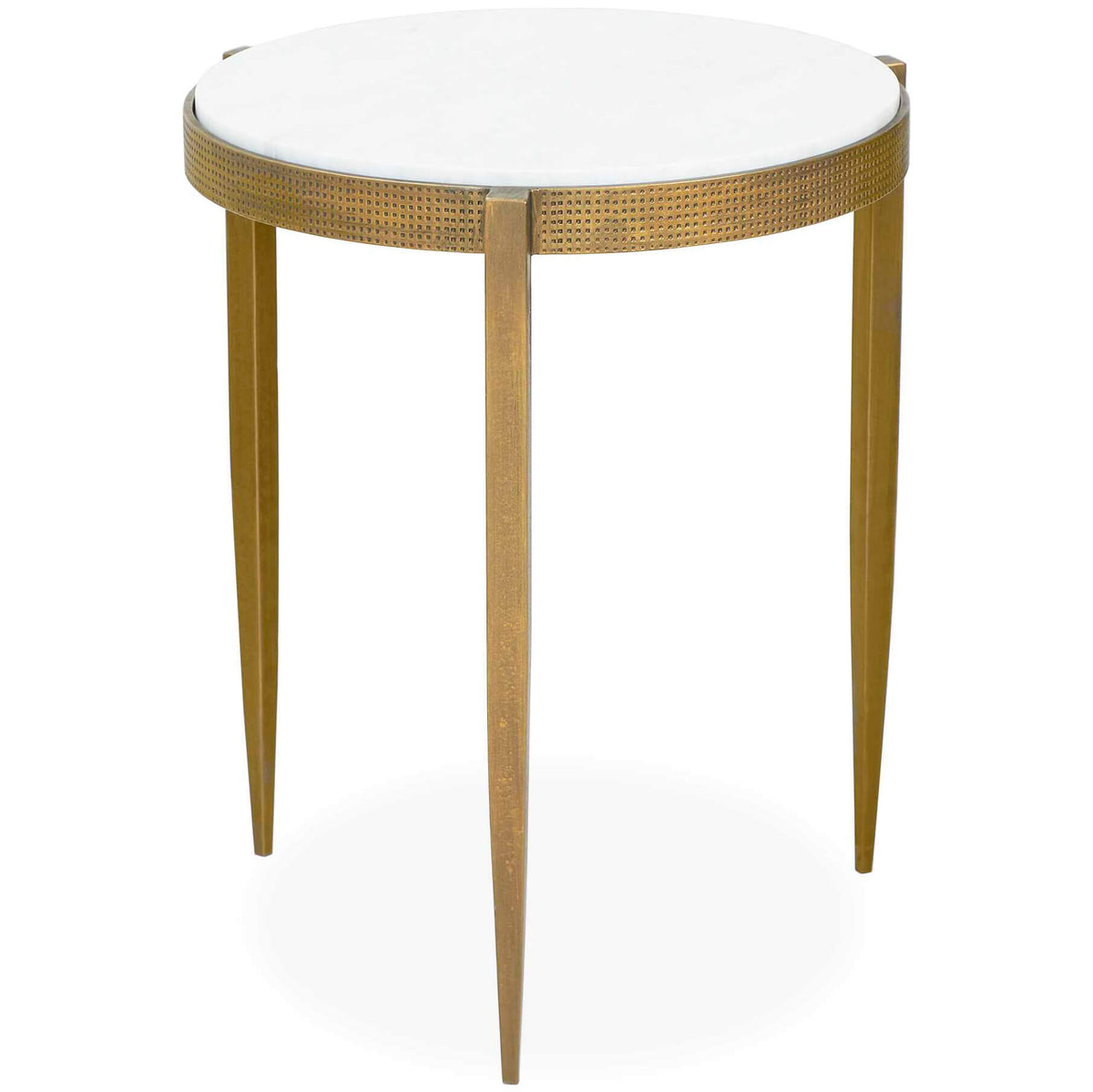 Ocilla Antique Brass Accent Table Uttermost