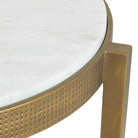 Ocilla Antique Brass Accent Table Uttermost