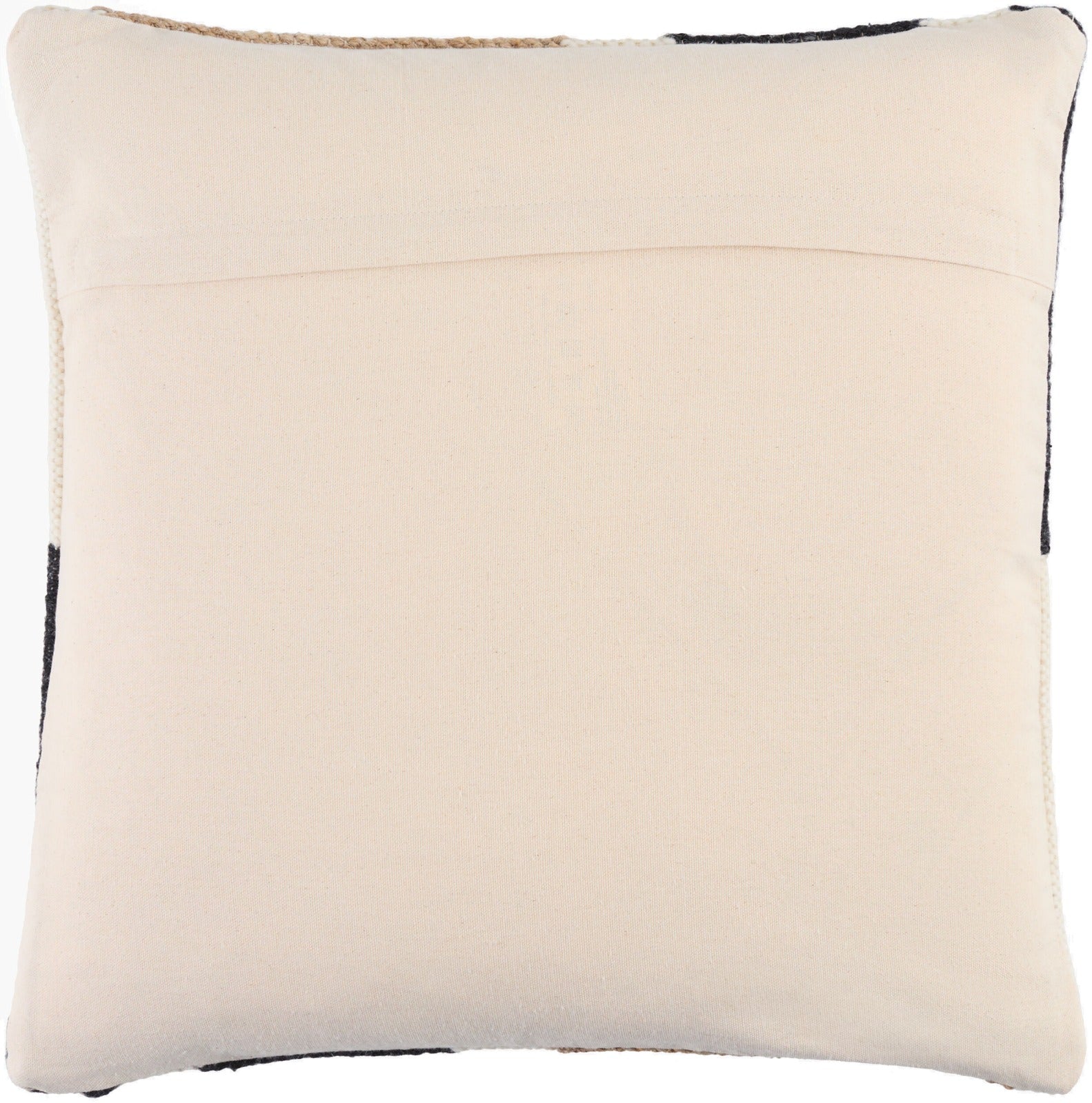 Osmund Woven Cushion in Black by Keiichi
