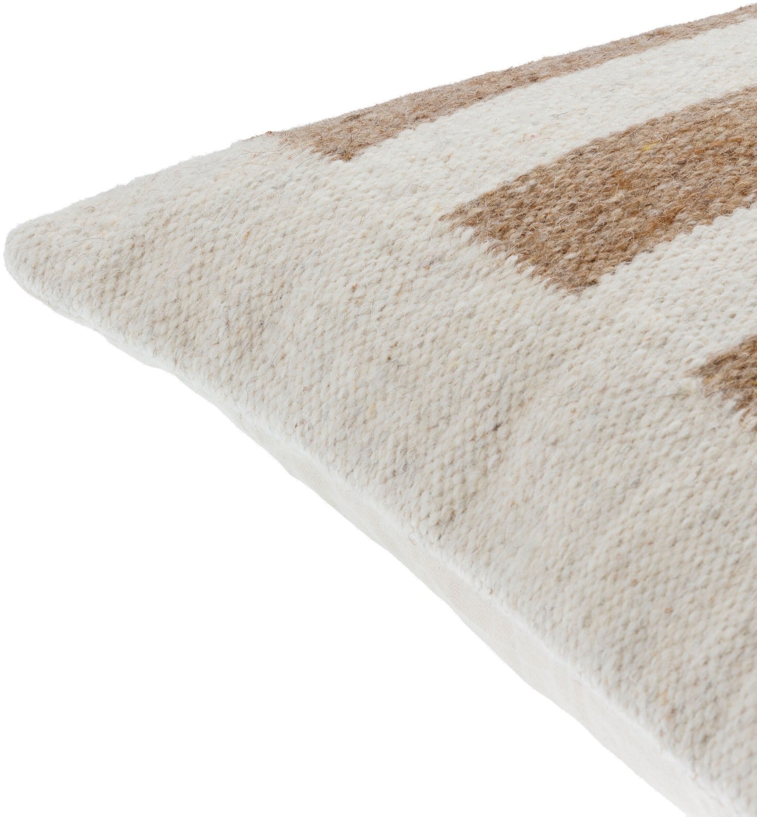 Osmund Woven Cushion in Brown by Keiichi