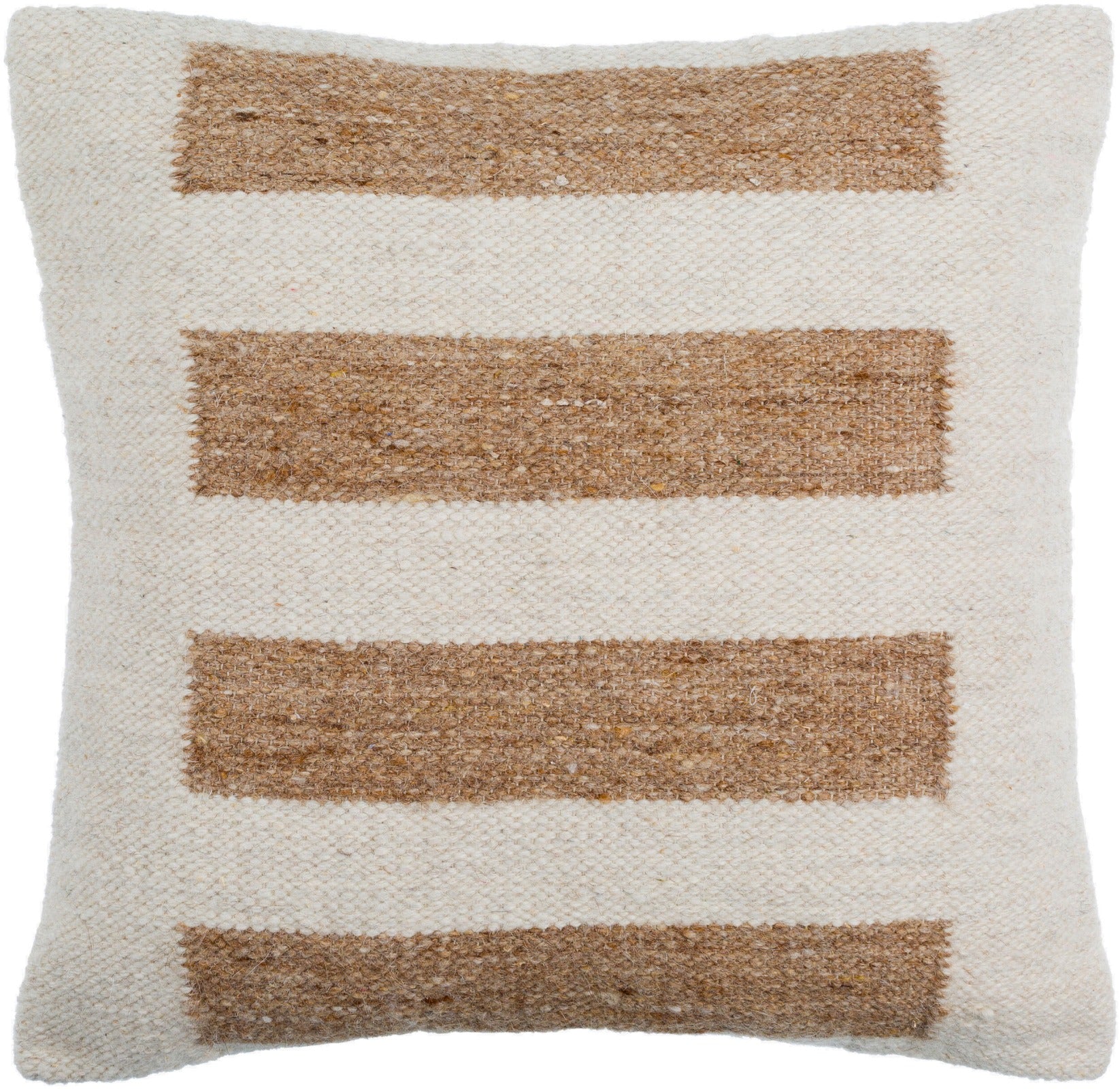Osmund Woven Cushion in Brown by Keiichi