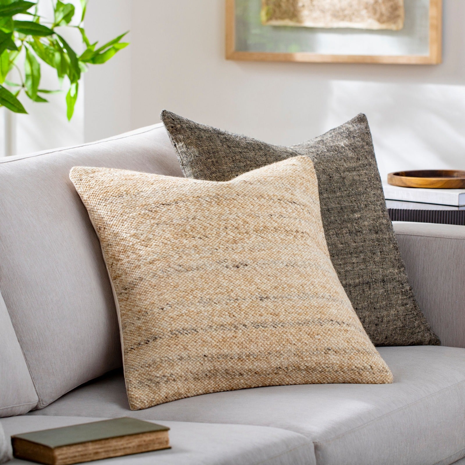 Oswin Woven Cushion by Keiichi