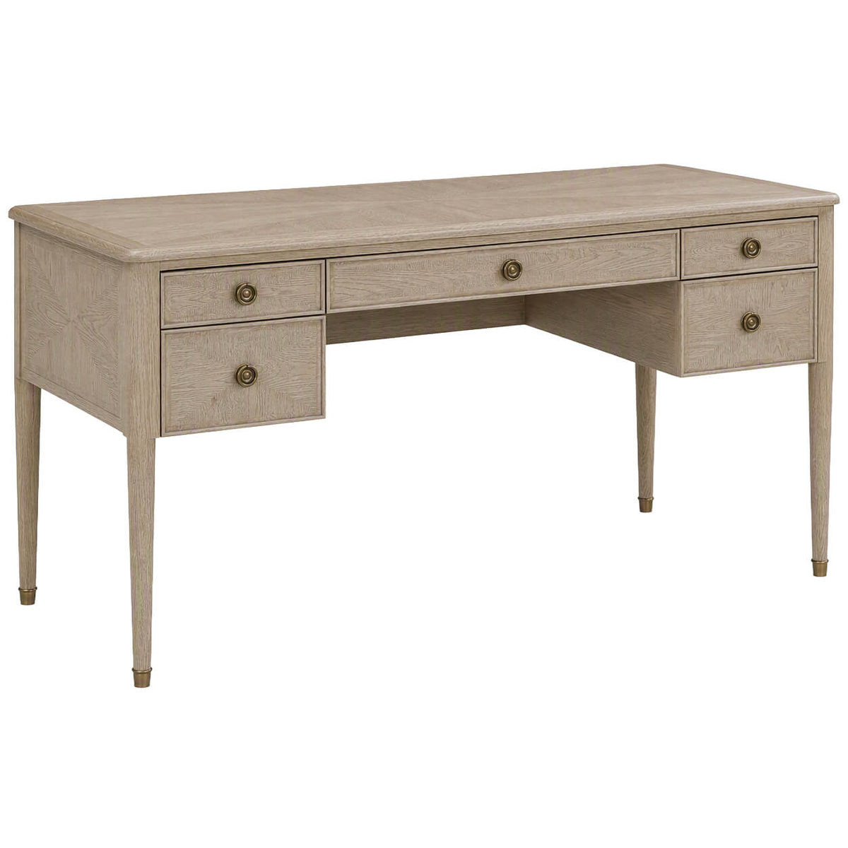 Partridge Hill Desk in Riverwash Oak by Theodore Alexander