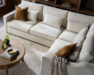 Cotton Velvet Cushion in Bronze by Keiichi