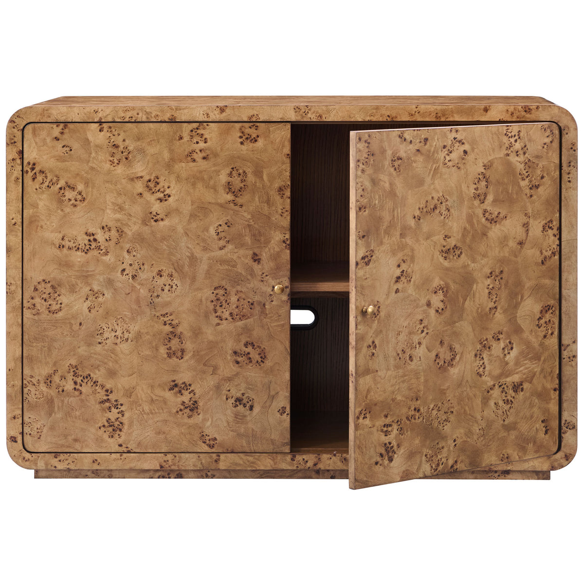 Perch Burl 2-Door Cabinet by Theodore Alexander