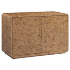 Perch Burl 2-Door Cabinet by Theodore Alexander