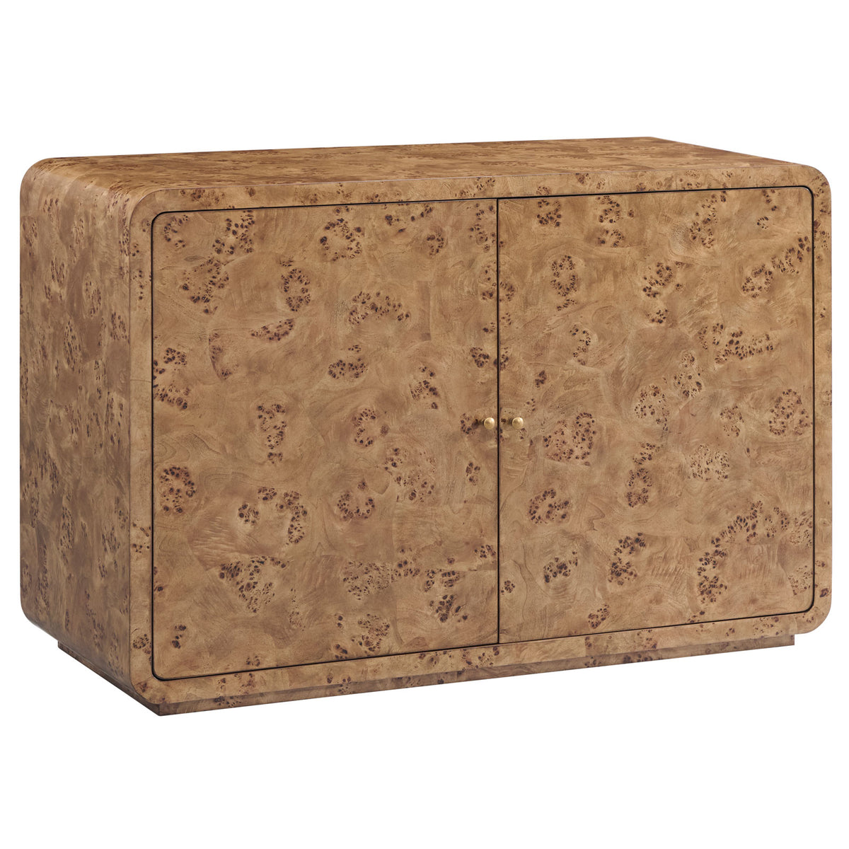 Perch Burl 2-Door Cabinet by Theodore Alexander