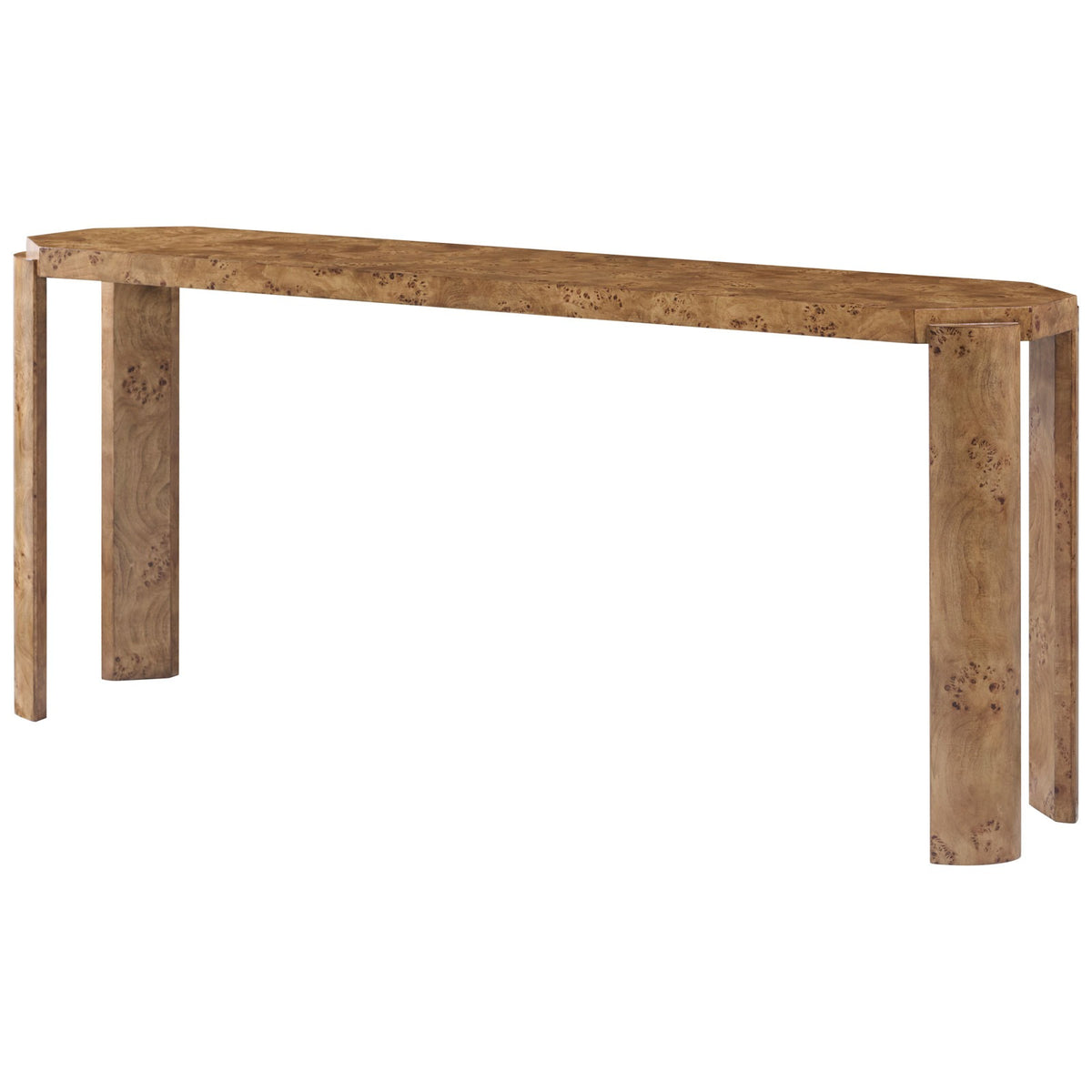 Perch Burl Console Table by Theodore Alexander