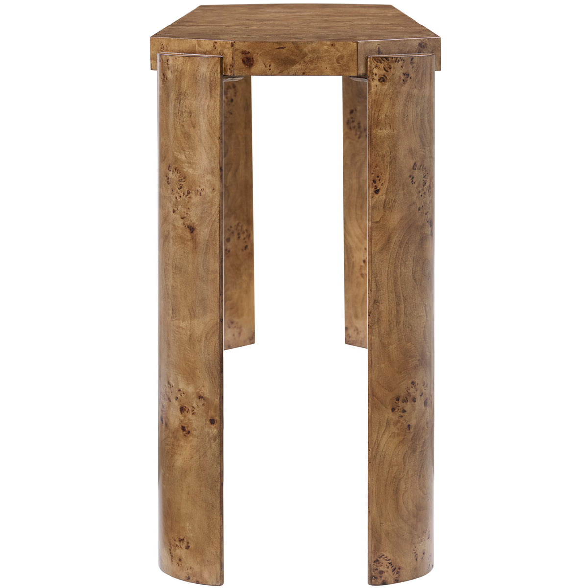 Perch Burl Console Table by Theodore Alexander