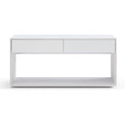 Costine White Console Table by Tommy Franks