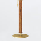 Annette Antique Brass Table Lamp with Natural Rattan Shade by Arteriors