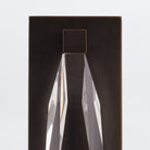 Maisie English Bronze LED Wall Light with Crystal Shade by Arteriors