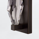 Maisie English Bronze LED Wall Light with Crystal Shade by Arteriors