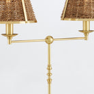 Deauville 2 Light Desk Lamp by Currey & Company