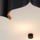 Grand Lotus 3 Light Flush Ceiling Light by Currey & Company
