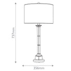 Lothian 1 Light Table Lamp by Currey & Company
