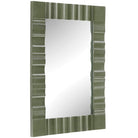 Quincey Olive Green Mirror Uttermost