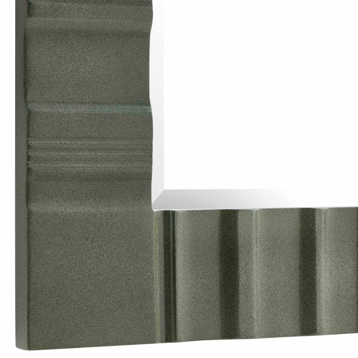 Quincey Olive Green Mirror Uttermost