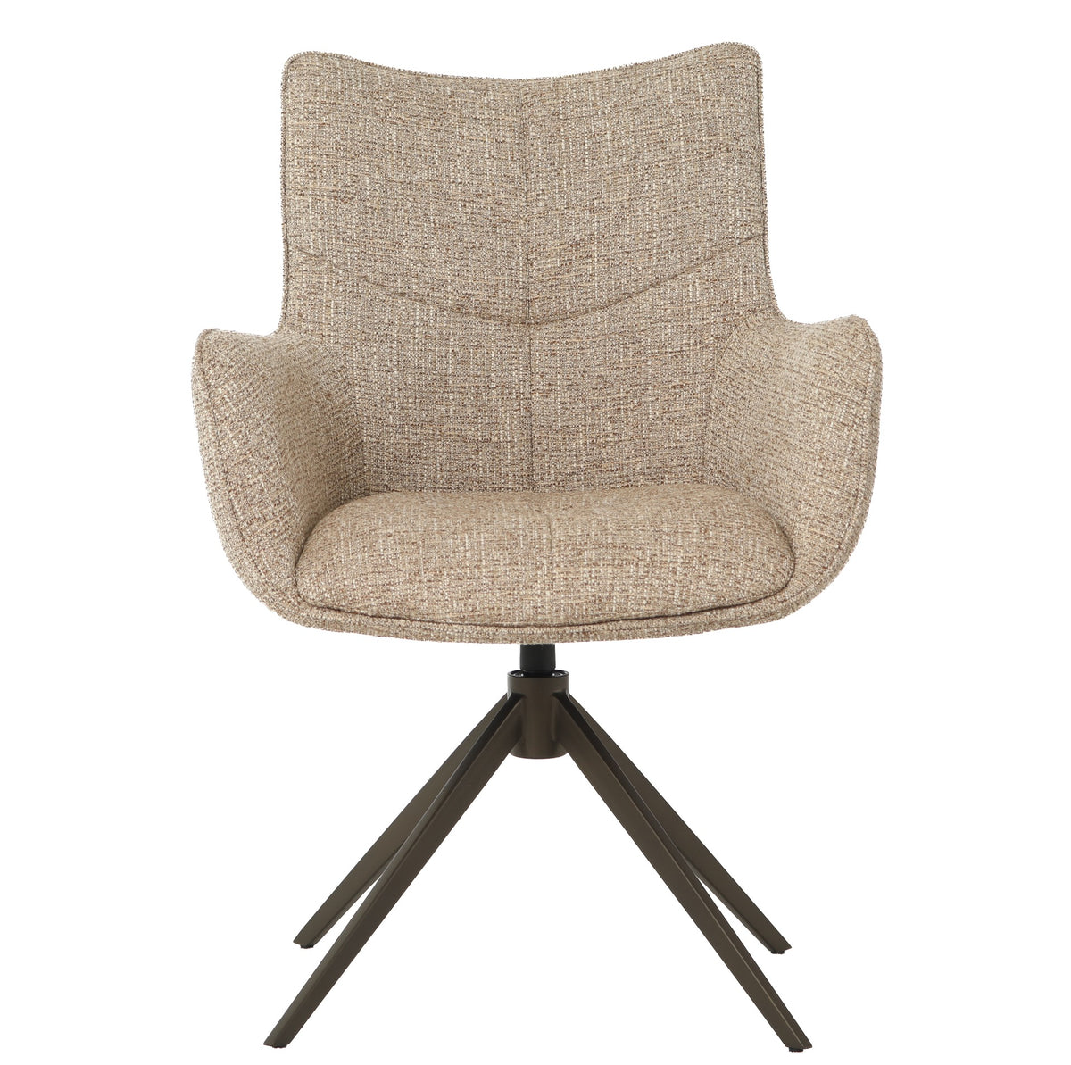 Ducklington Swivel Dining Arm Chair Keiichi