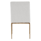 Sloane Dining Chair in Aged Brass by Keiichi