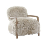 Baaarb Real Sheepskin Accent Chair by Keiichi