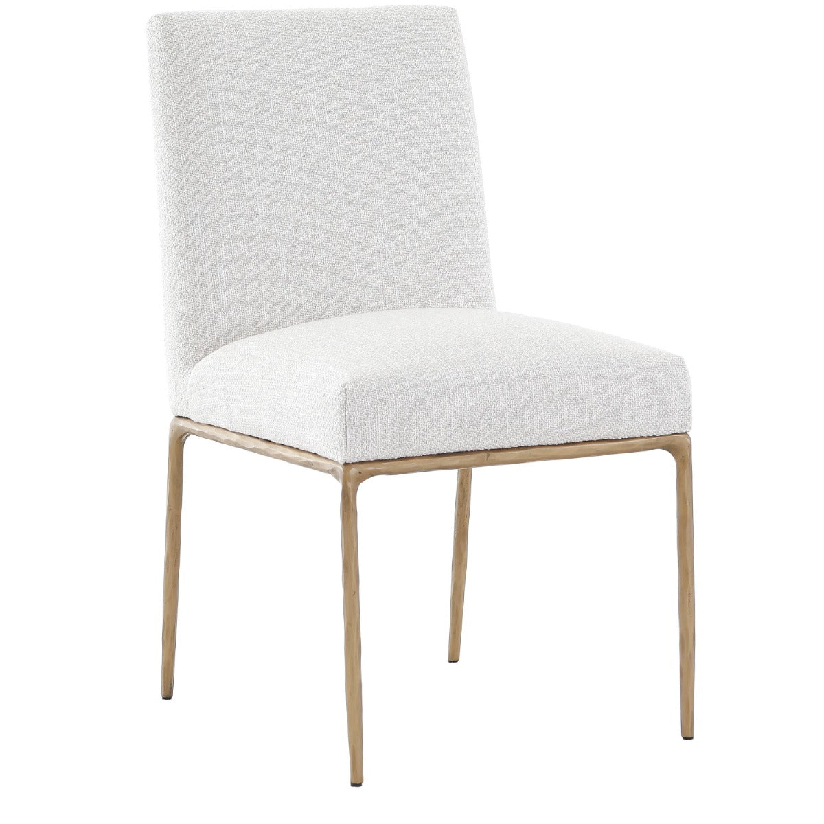 Sloane Dining Chair in Aged Brass by Keiichi
