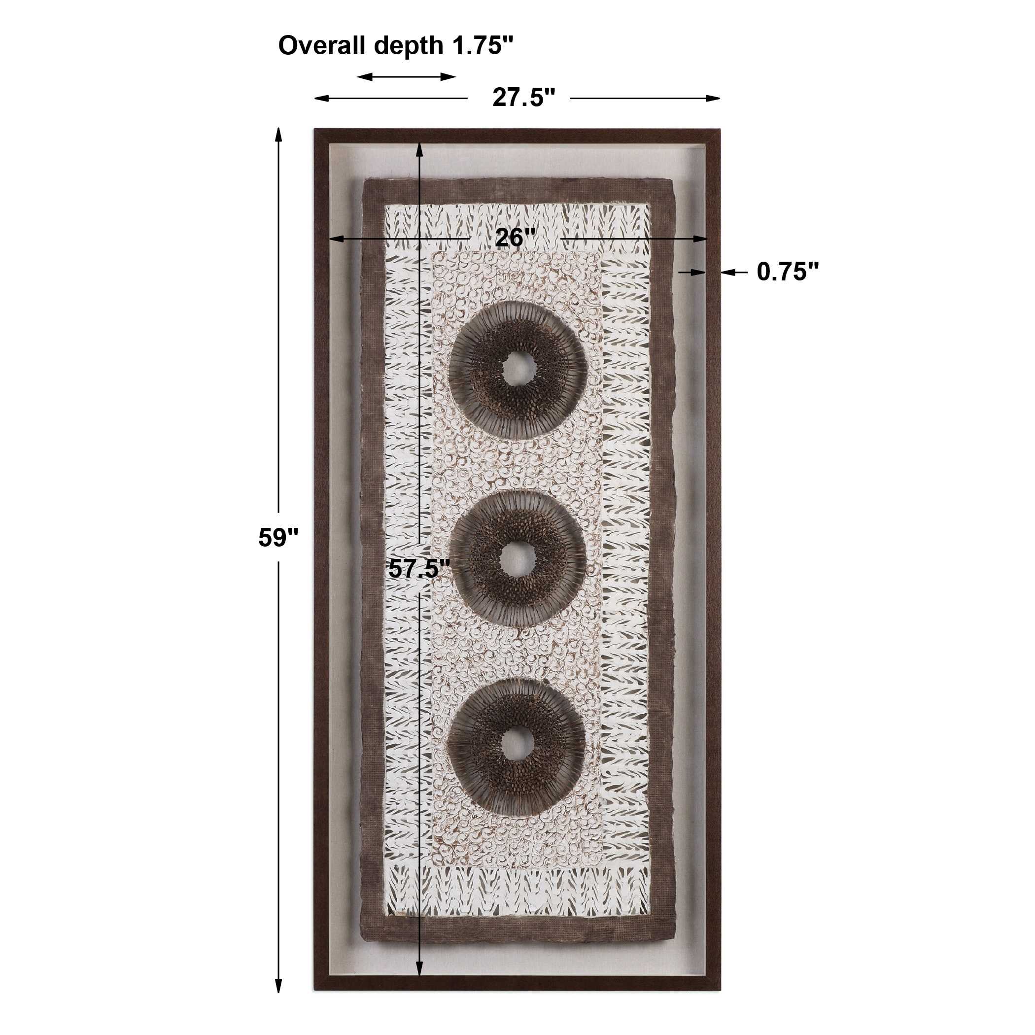 Paper Art Shadow Box by Uttermost