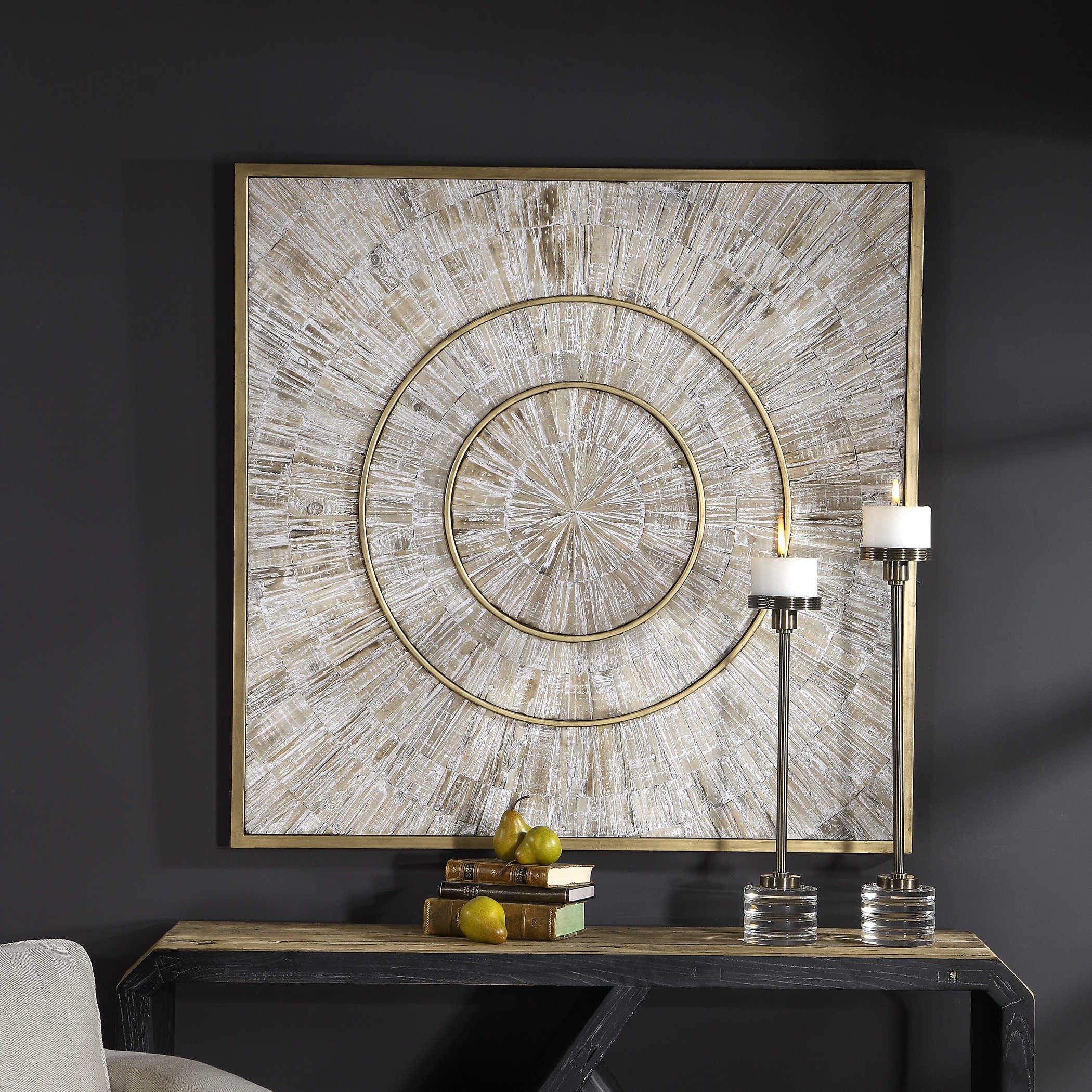 Mahala Wood Wall Panel by Uttermost