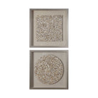 Arline Shadow Boxes - Set of 2 by Uttermost