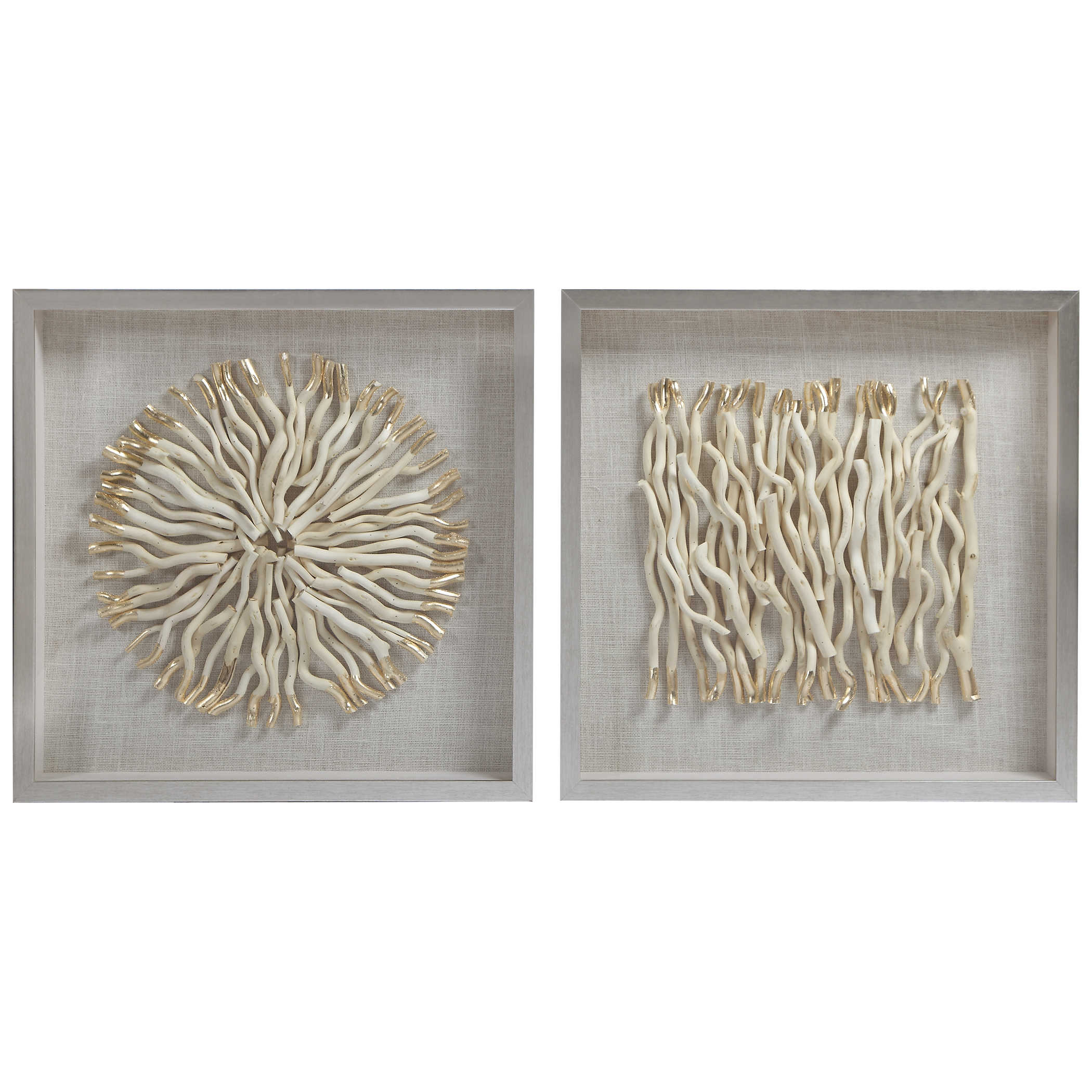 Leone Shadow Boxes - Set of 2 by Uttermost