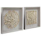 Leone Shadow Boxes - Set of 2 by Uttermost