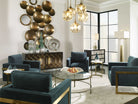 Aitana Wall-Mounted Bowls in Antique Brass - Set of 3 by Uttermost