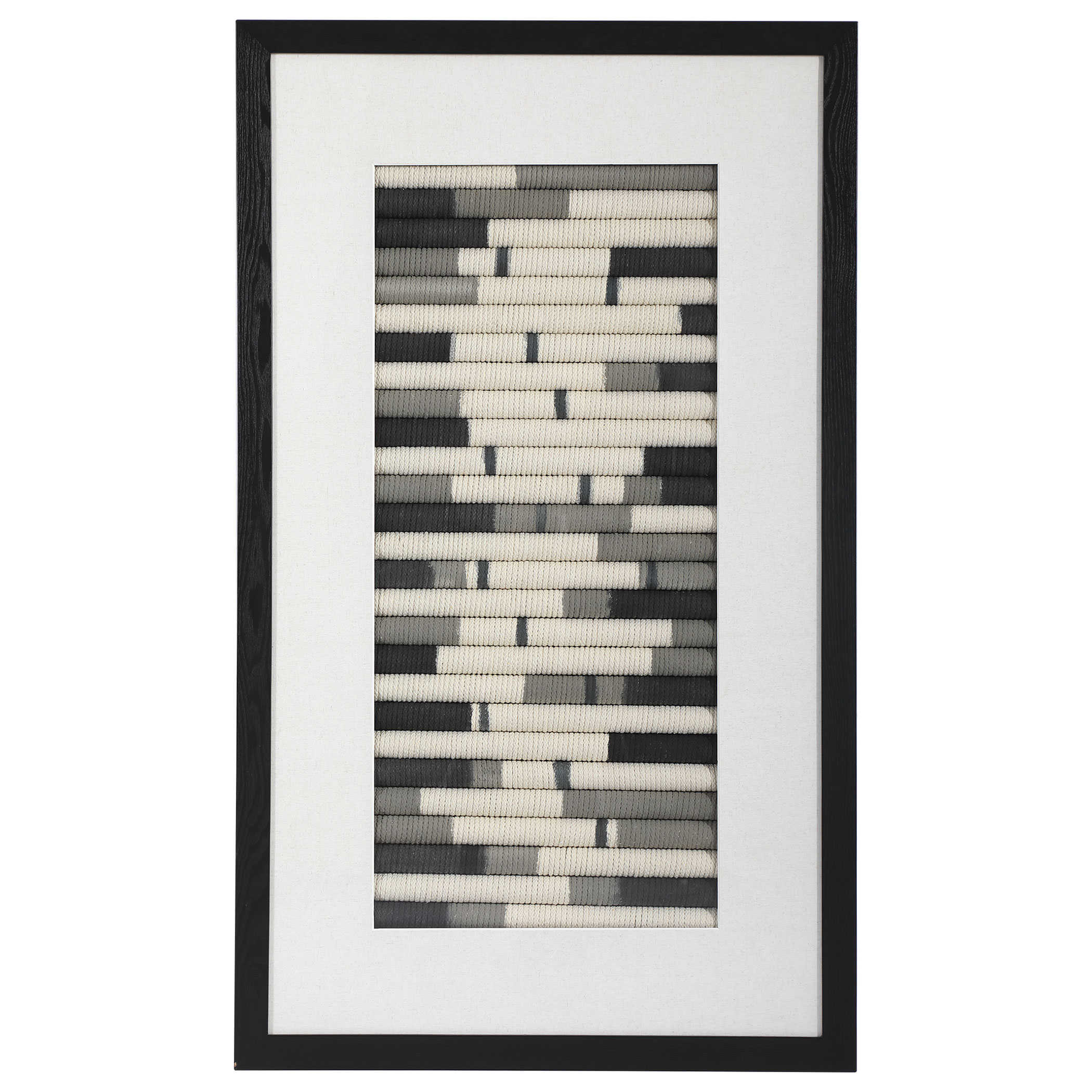 Flaxen Scroll Shadow Box by Uttermost