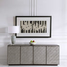 Flaxen Scroll Shadow Box by Uttermost