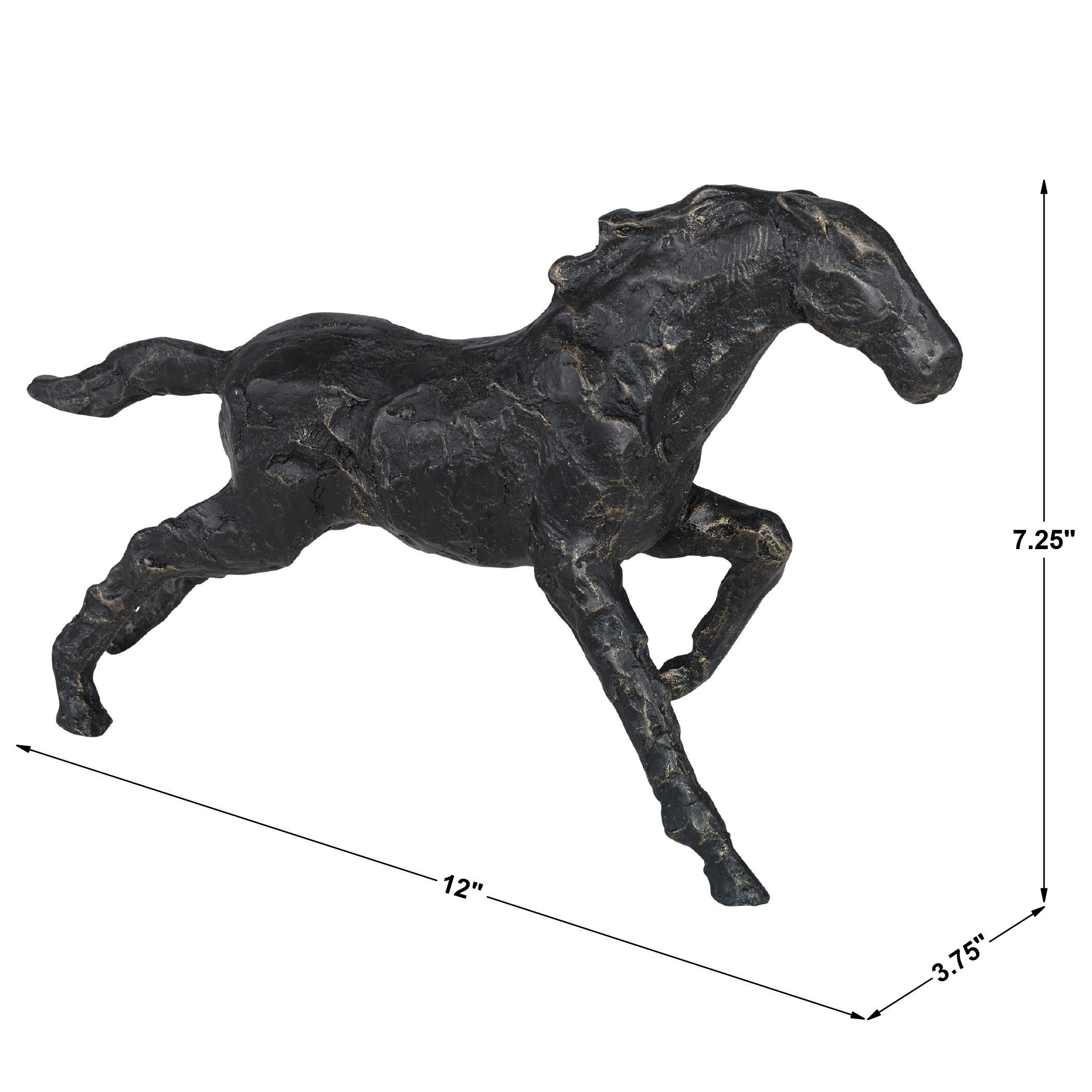 Stampede Metal Wall Sculpture by Uttermost