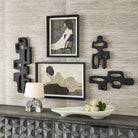 Chiseled Silhouette Wall Sculptures - Set of 2 by Uttermost