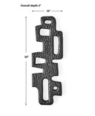 Chiseled Silhouette Wall Sculpture - Large by Uttermost