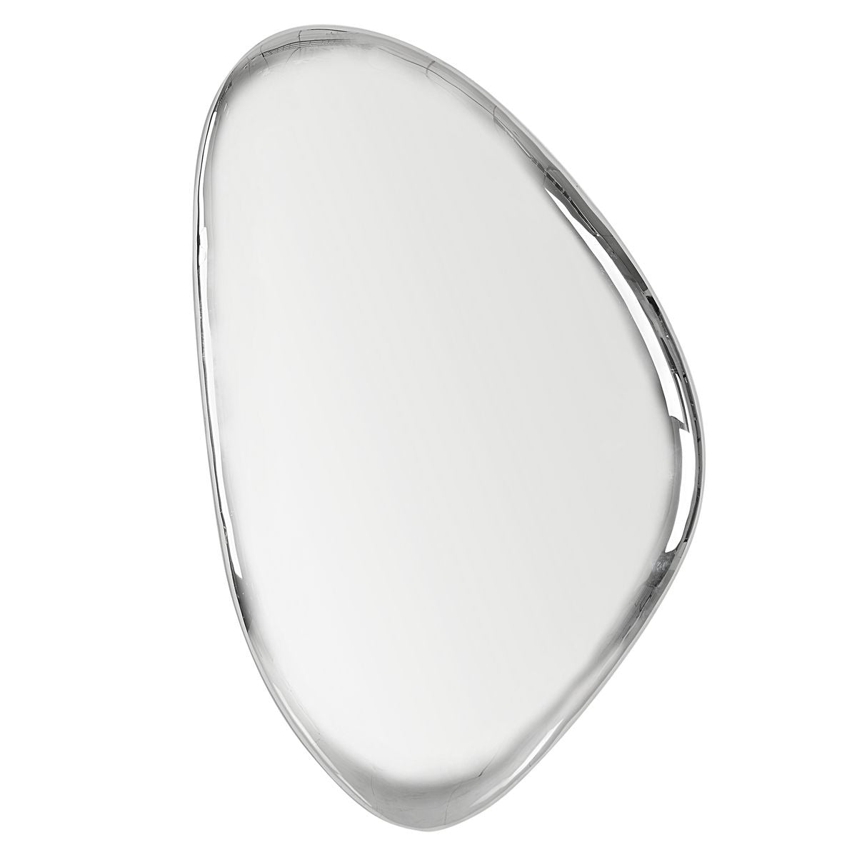 Jelly Bean Wall Sculpture Medium in Silver by Uttermost