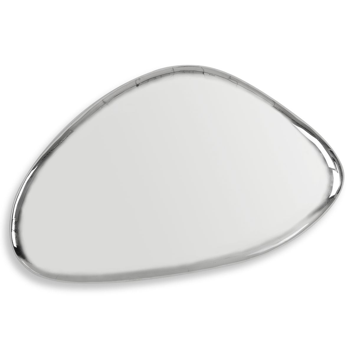 Jelly Bean Wall Sculpture Medium in Silver by Uttermost