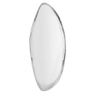 Jelly Bean Wall Sculpture Large in Silver by Uttermost
