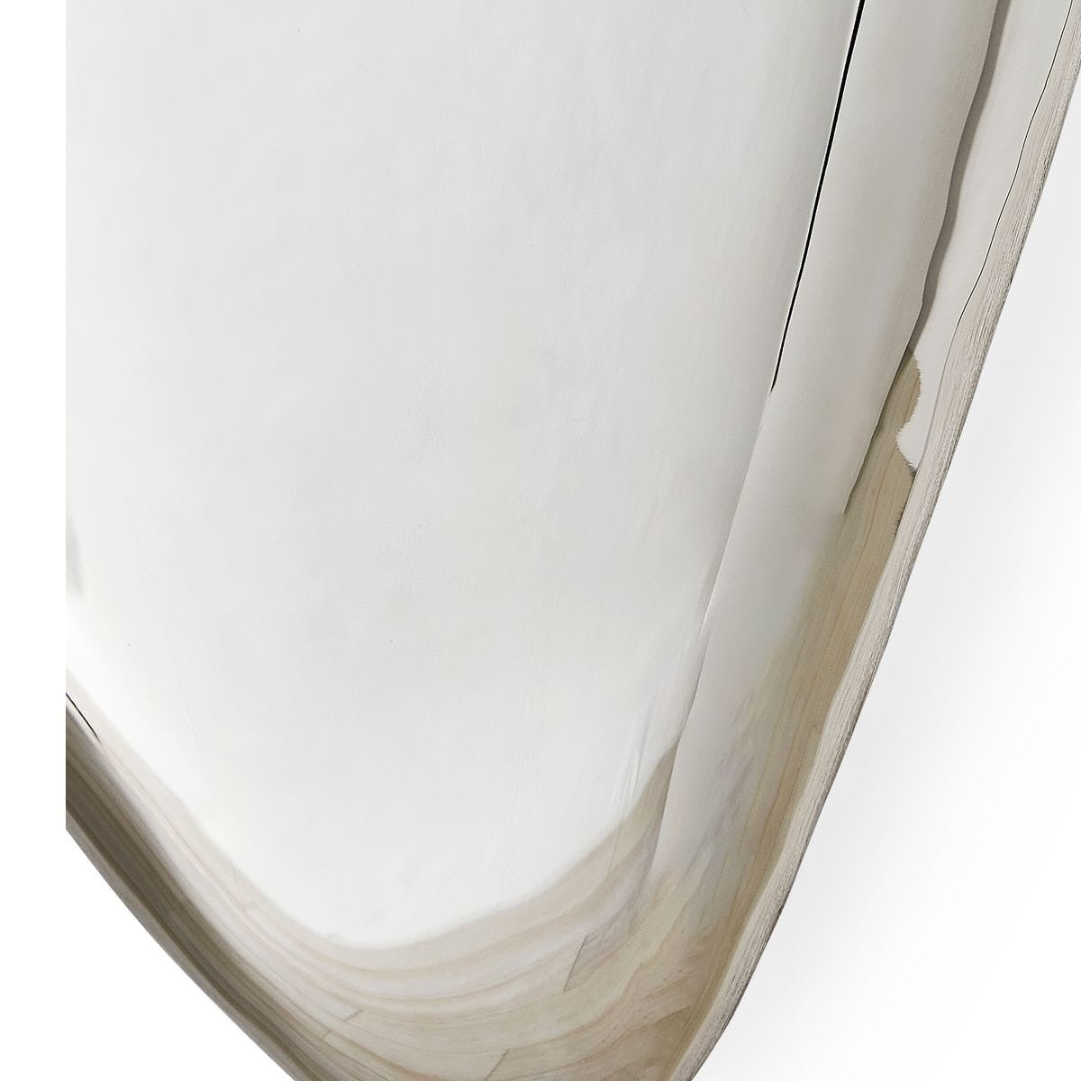 Jelly Bean Wall Sculpture Large in Silver by Uttermost