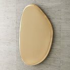 Jelly Bean Wall Sculpture Small in Gold by Uttermost