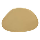 Jelly Bean Wall Sculpture Small in Gold by Uttermost