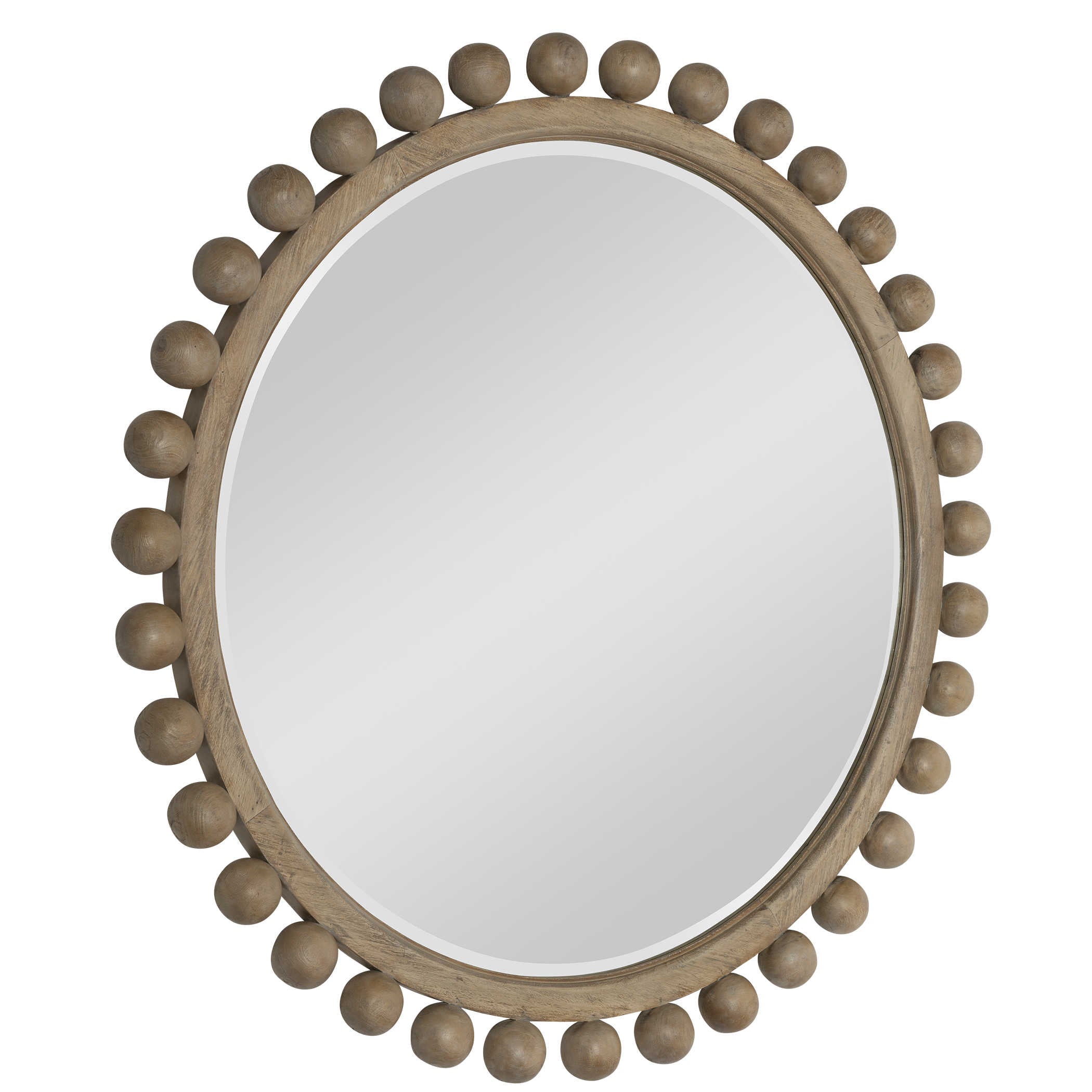 Brianza Round Mirror - Natural by Uttermost