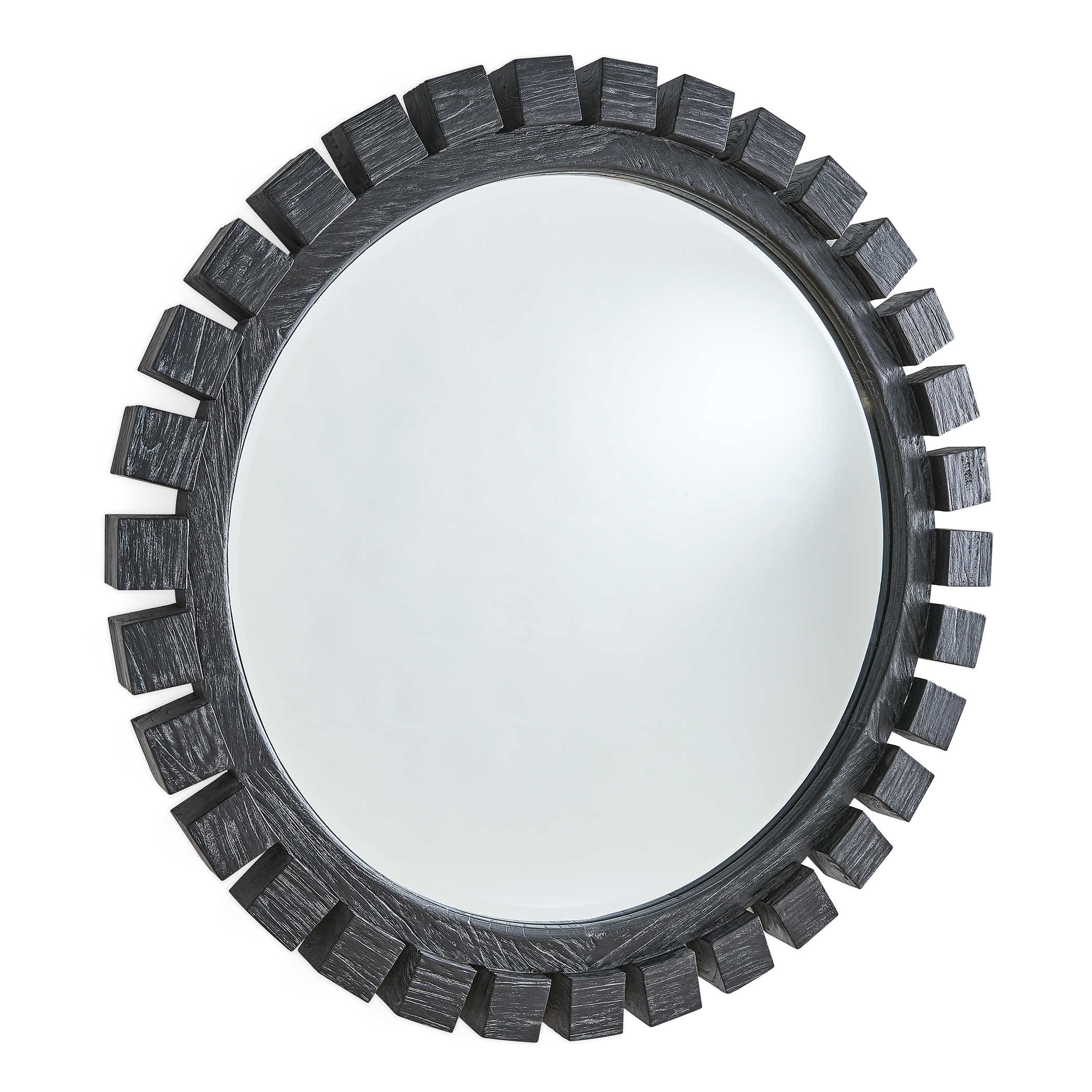 Around The Block Mirror - Ebony by Uttermost