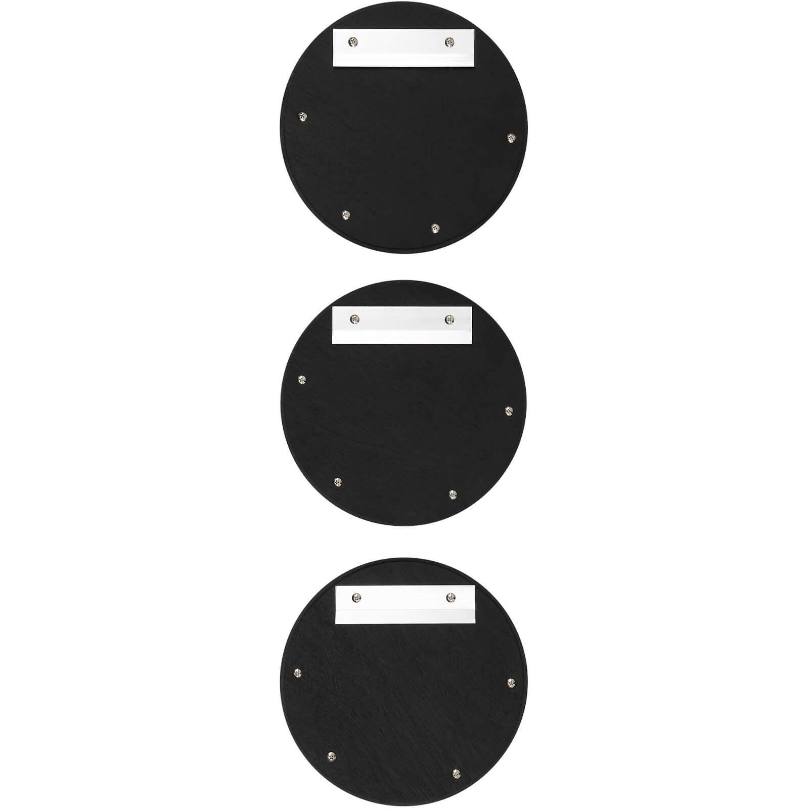 Bullseye Mirrors - Set of 3 by Uttermost