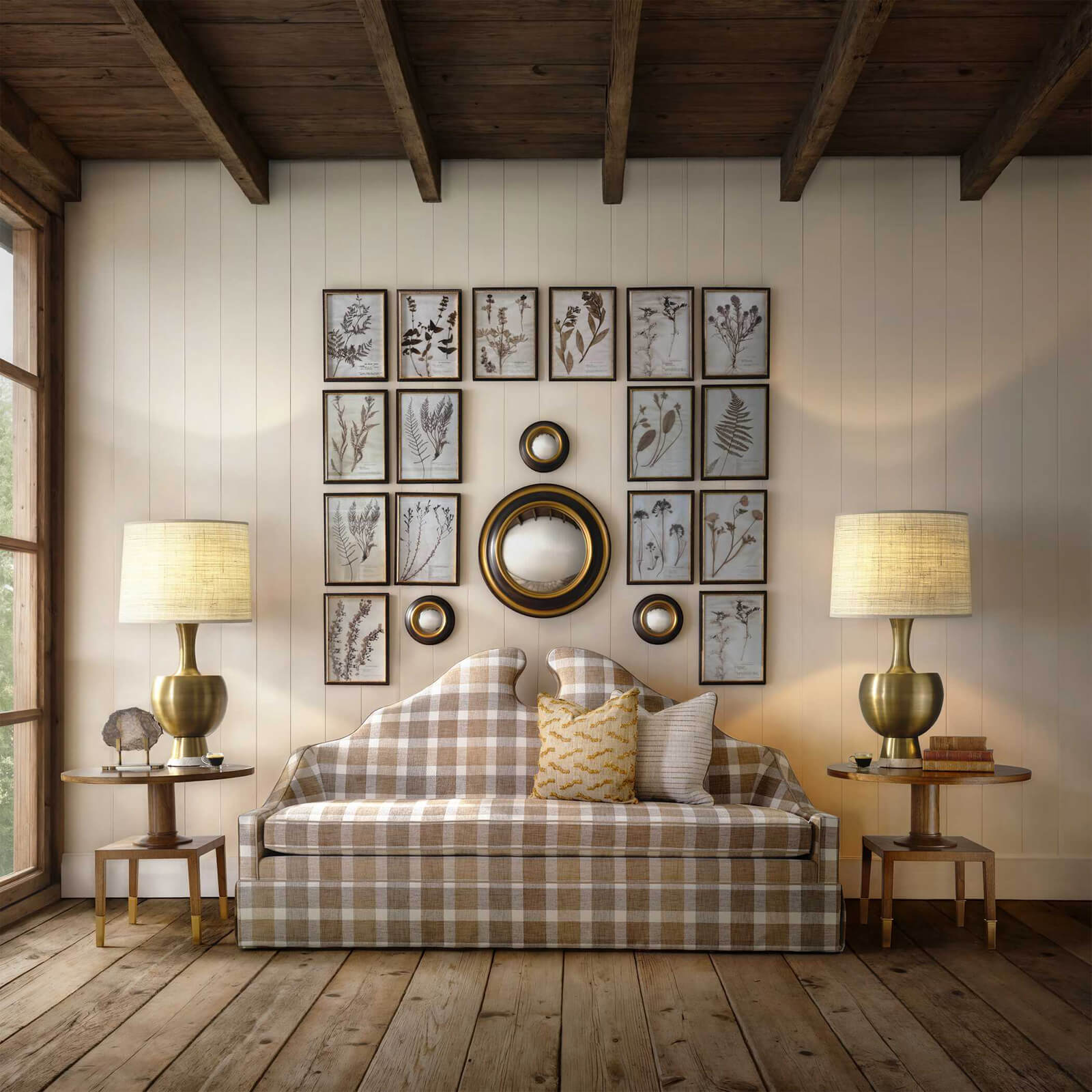 Bullseye Mirror by Uttermost