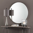 Agoura Round Mirror - Silver by Uttermost